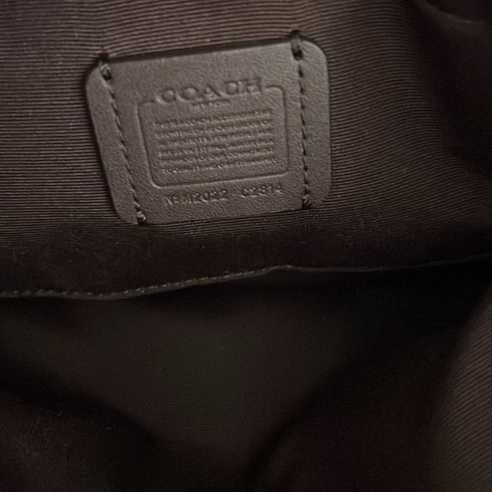RARE Coach Addie Lavender Leather Crossbody  Bag small - Picture 10 of 15